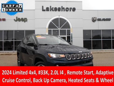 Certified 2024 Jeep Compass Limited AWD/4WD image 1