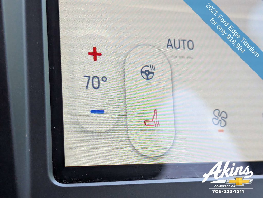 Used 2021 Ford Edge Titanium w/ Cargo Accessory Package FWD image 23