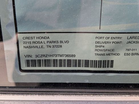 New 2026 Honda HR-V EX-L image 26