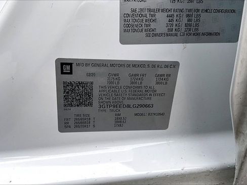 Used 2020 GMC Sierra 1500 AT4 w/ AT4 Preferred Package image 20