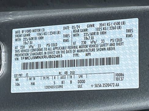 Used 2024 Ford Escape ST-Line w/ Tech Pack #1 AWD/4WD image 32