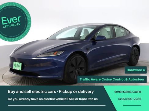 Used 2025 Tesla Model 3 Long Range RWD image 1
