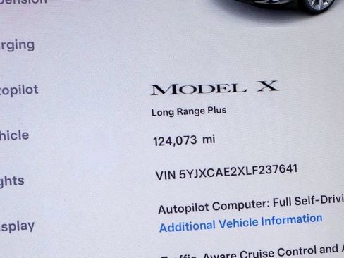 Used 2020 Tesla Model X Long Range AWD/4WD image 27