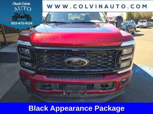 Used 2025 Ford F350 Lariat w/ Black Appearance Package image 2