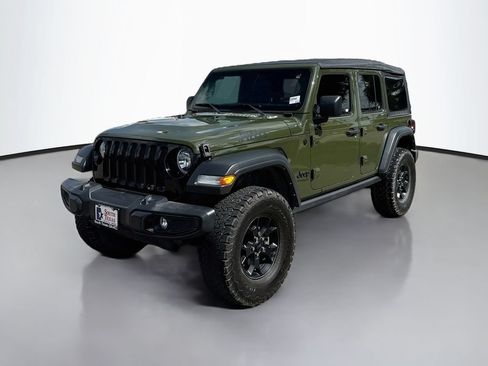 Used 2021 Jeep Wrangler Unlimited Sport AWD/4WD image 3