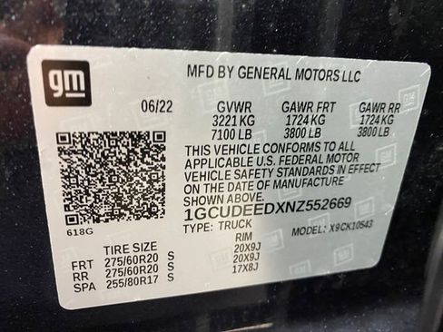 Certified 2022 Chevrolet Silverado 1500 RST w/ Convenience Package II image 31