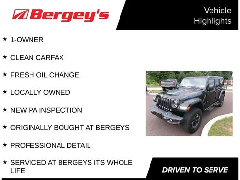 Used 2023 Jeep Wrangler Unlimited Rubicon 4xe AWD/4WD image 5