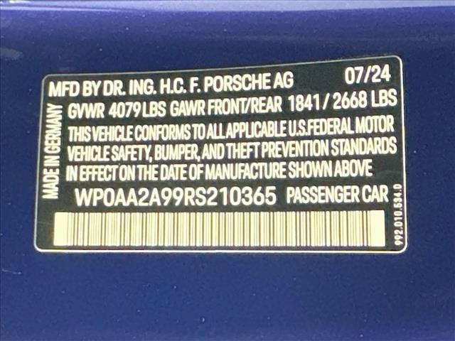 Certified 2024 Porsche 911 Carrera T RWD image 25