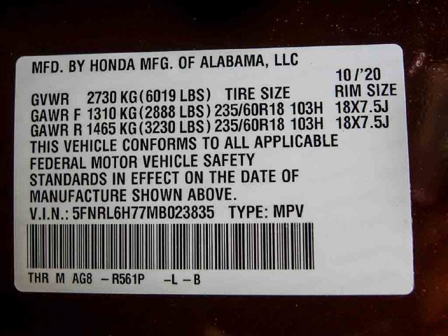 Used 2021 Honda Odyssey EX-L image 28