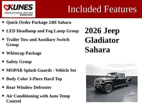 New 2026 Jeep Gladiator Sport AWD/4WD image 3