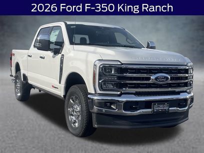 New 2026 Ford F350 King Ranch w/ Chrome Package