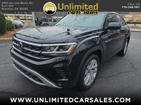 Used 2021 Volkswagen Atlas Cross Sport SE image 1