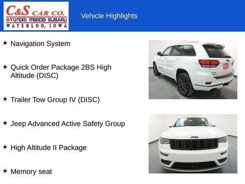 Used 2018 Jeep Grand Cherokee High Altitude image 7