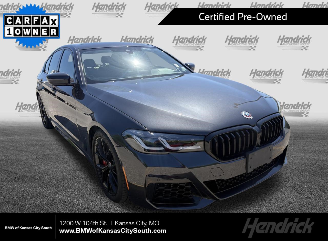 Certified 2023 BMW M550i xDrive w/ Dynamic Handling Package AWD/4WD image 1