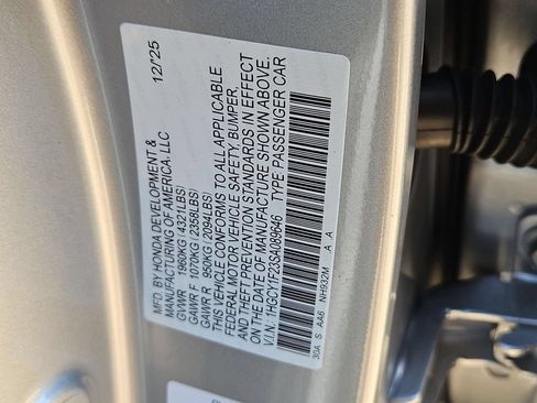 Used 2025 Honda Accord LX image 36