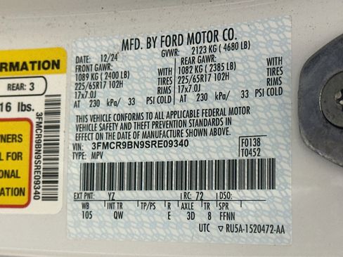 Used 2025 Ford Bronco Sport Big Bend AWD/4WD image 12