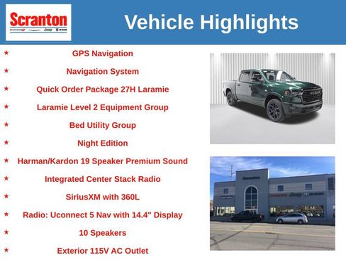 New 2026 RAM 1500 Laramie w/ Night Edition AWD/4WD image 6