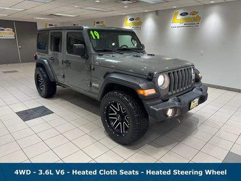 Used 2019 Jeep Wrangler Unlimited Sport S AWD/4WD image 1