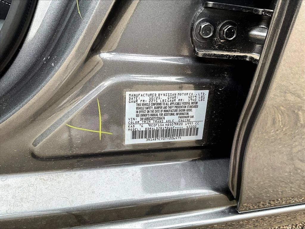 New 2026 Nissan Sentra SV w/ SV Convenience Package FWD image 8