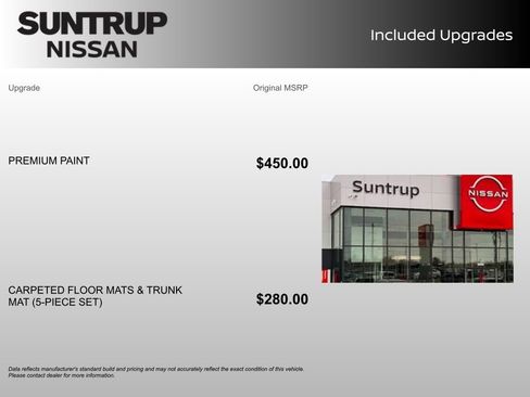 New 2025 Nissan Versa SR w/ Trunk Package image 3