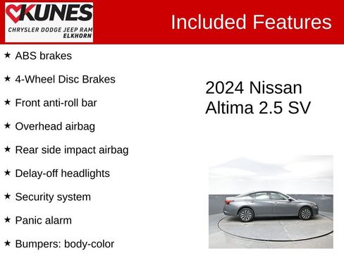 Used 2024 Nissan Altima 2.5 SV image 4