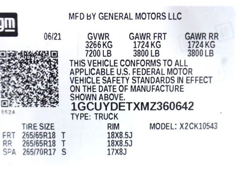 Used 2021 Chevrolet Silverado 1500 LT w/ Convenience Package II image 48