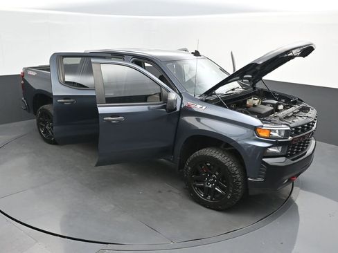 Used 2021 Chevrolet Silverado 1500 Custom Trail Boss w/ Safety Confidence Package AWD/4WD image 47