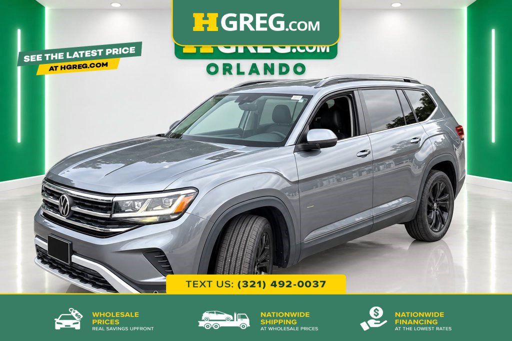Used 2022 Volkswagen Atlas SE FWD image 1