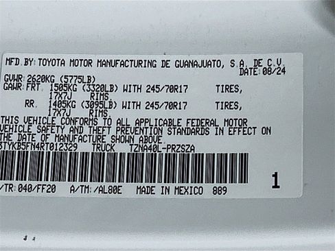 Used 2024 Toyota Tacoma SR5 image 27