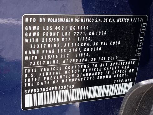 Used 2023 Volkswagen Taos S w/ Driver Assistance Package FWD image 37