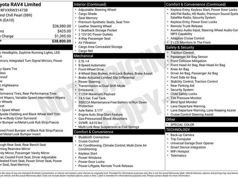 Used 2024 Toyota RAV4 Limited FWD image 41