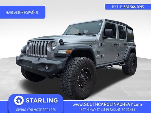 Used 2018 Jeep Wrangler Unlimited Sport S AWD/4WD image 1