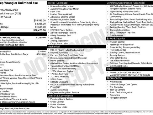 Used 2022 Jeep Wrangler Unlimited Sahara w/ Cold Weather Group AWD/4WD image 32