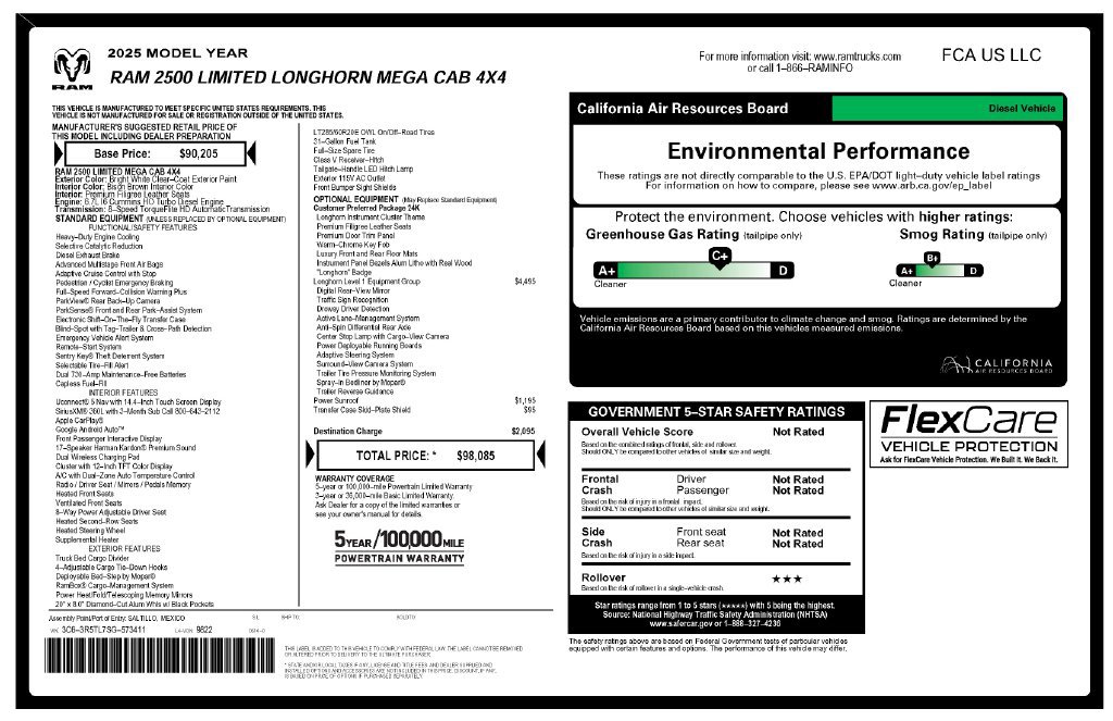 Certified 2025 RAM 2500 Limited AWD/4WD image 3
