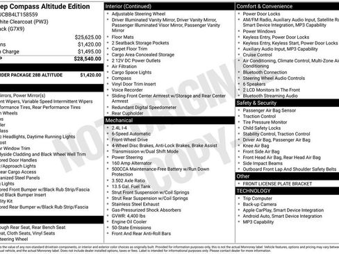 Used 2020 Jeep Compass Latitude image 3