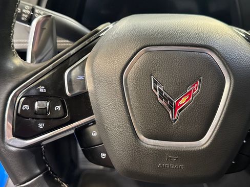 Used 2021 Chevrolet Corvette Stingray Coupe w/ Engine Appearance Package RWD image 25