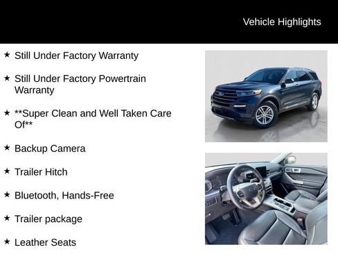 Certified 2023 Ford Explorer XLT w/ Equipment Group 202A AWD/4WD image 11