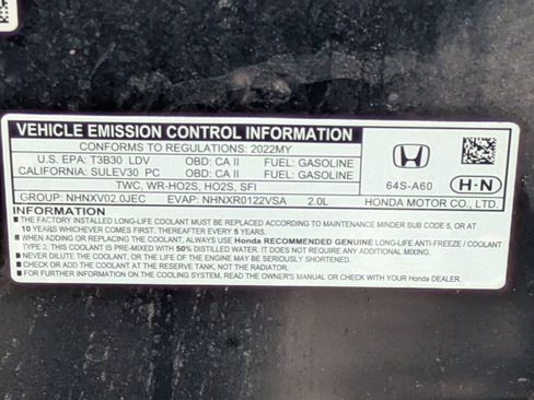 Certified 2022 Honda Civic Sport image 24