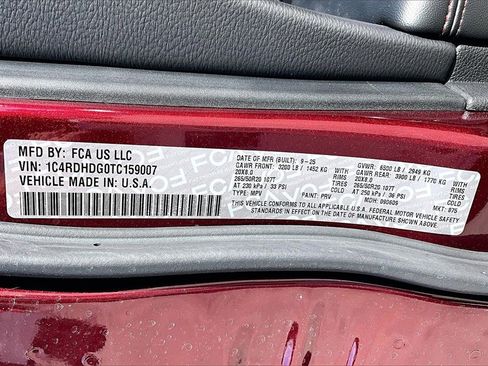 New 2026 Dodge Durango GT w/ Blacktop Package image 14