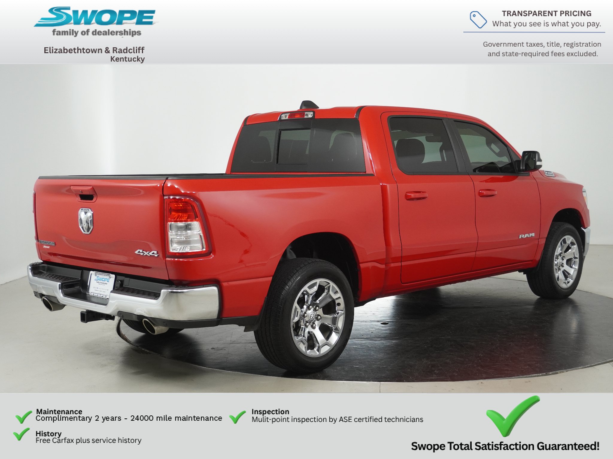 Certified 2022 RAM 1500 Big Horn AWD/4WD image 3