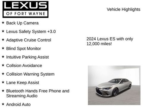 Used 2024 Lexus ES 300h 300h Luxury image 7