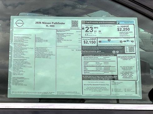 New 2026 Nissan Pathfinder SL image 13