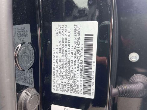 Certified 2021 Honda Passport Touring image 20
