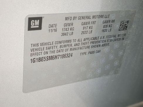 Used 2017 Chevrolet Cruze LT w/ Convenience Package image 38