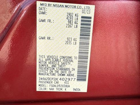 Used 2013 Nissan Leaf SV w/ LED & Quick Charge Pkg image 28