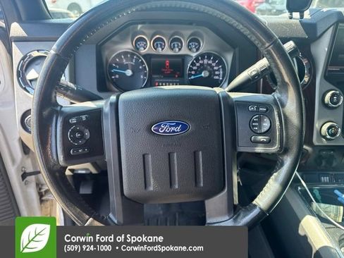 Used 2015 Ford F350 Lariat w/ Lariat Chrome Package AWD/4WD image 13
