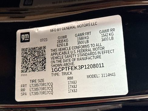 Used 2023 Chevrolet Colorado ZR2 w/ Desert Boss Special Edition AWD/4WD image 31