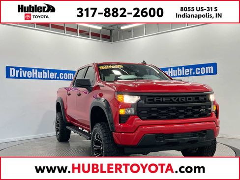 Used 2023 Chevrolet Silverado 1500 Custom w/ LPO, Dark Essentials Package AWD/4WD image 1