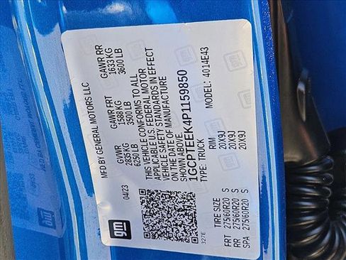 Certified 2023 Chevrolet Colorado Trail Boss w/ Technology Package AWD/4WD image 28