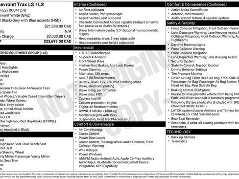 Used 2024 Chevrolet Trax LS FWD image 6